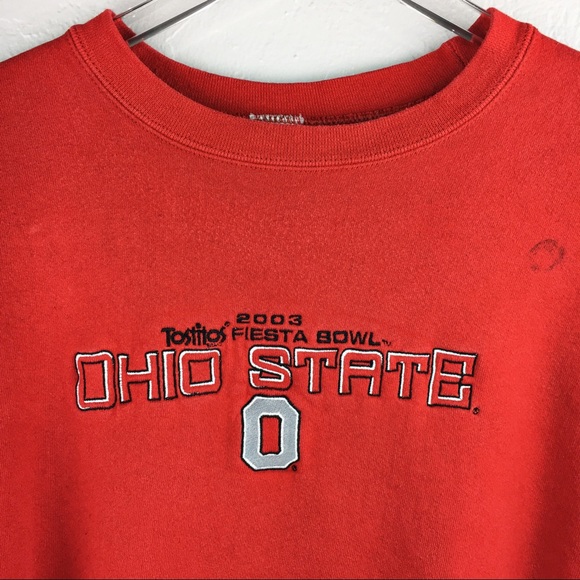 VTG Ohio St. Buckeyes Fiesta Bowl 2003 Crewneck - Picture 5 of 8
